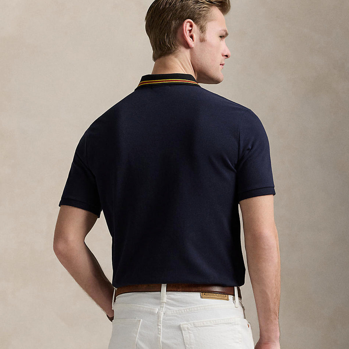 https://ausoni.swiss/products/mens-classic-fit-crest-mesh-polo-shirt-rl-navy