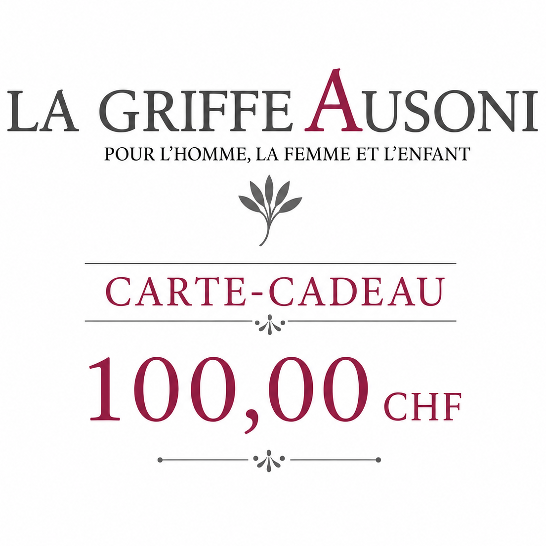 La Griffe Ausoni Montreux SA