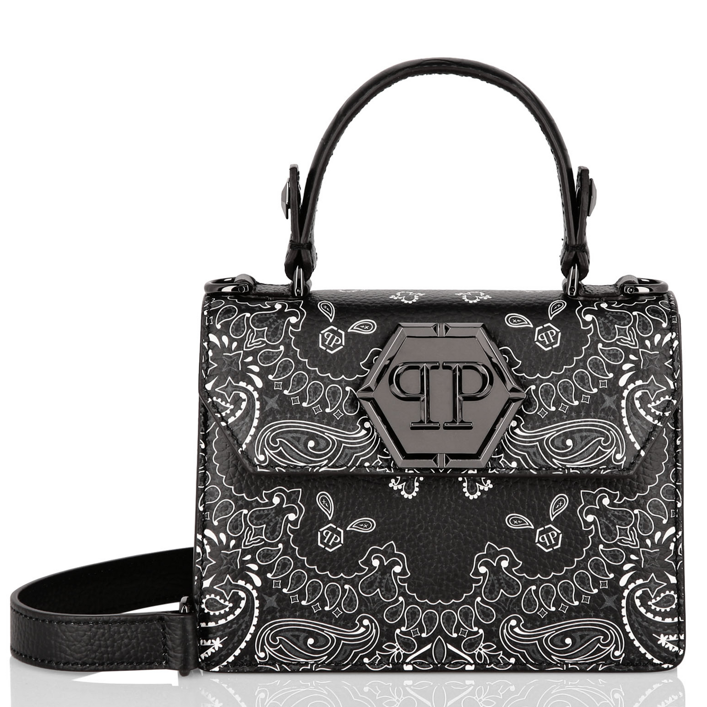 https://www.ausoni.swiss/products/leather-superheroin-small-handle-bag-paisley-black